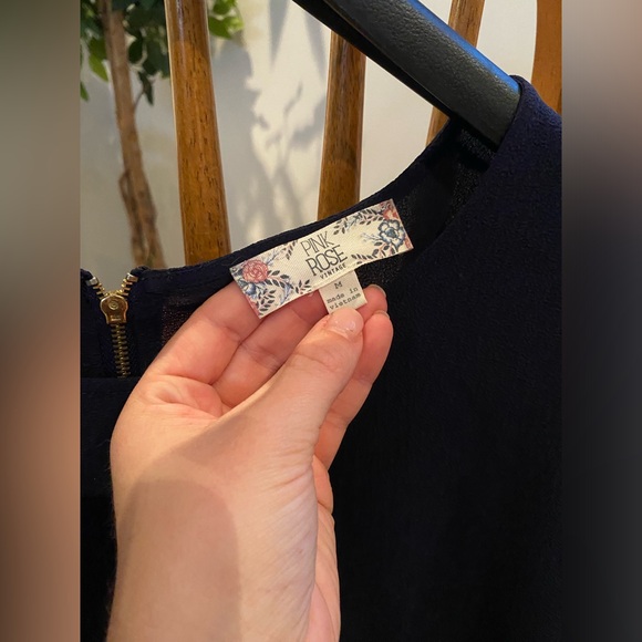 Deep Blue Blouse - Picture 3 of 5